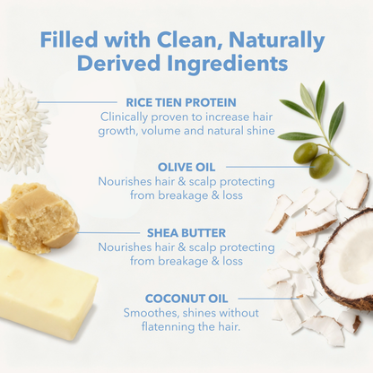 Rice Protein Shampoo & Conditioner Bar